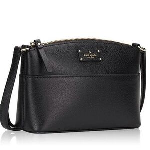 Kate Spade Black Leather Crossbody Bag